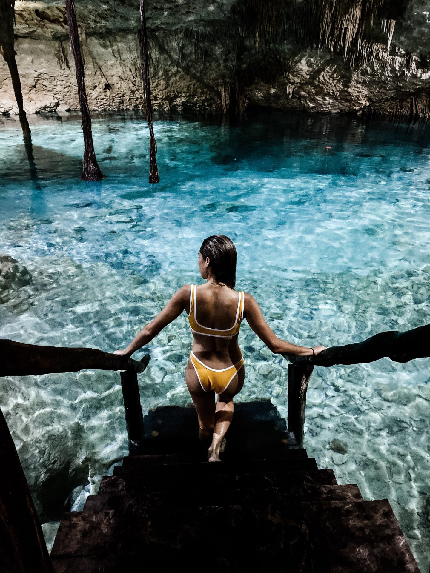 Tulum, MX- Taak Bi Ha Cenote