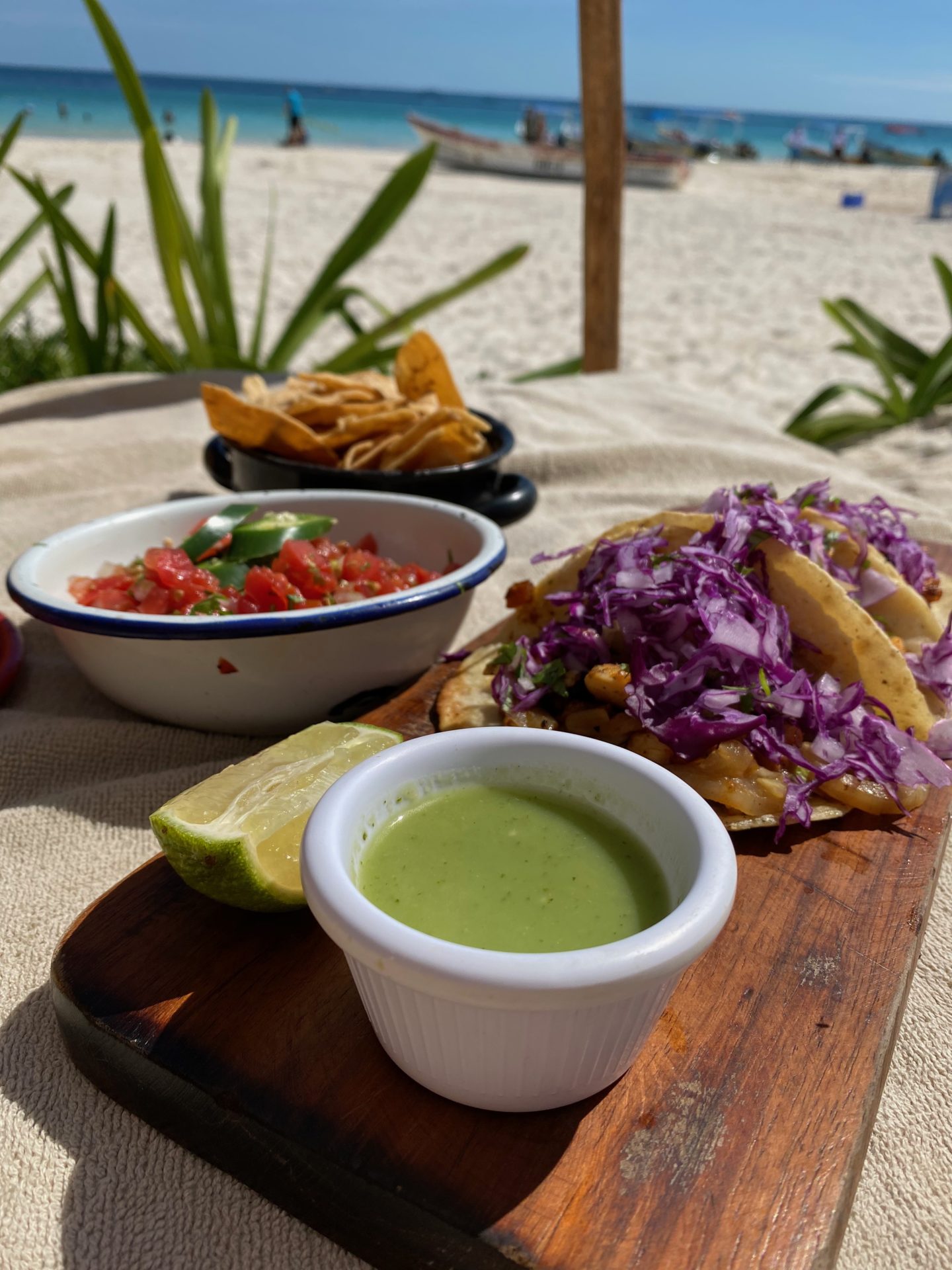 Villa Pescadores Tulum Beach Club Bar Food