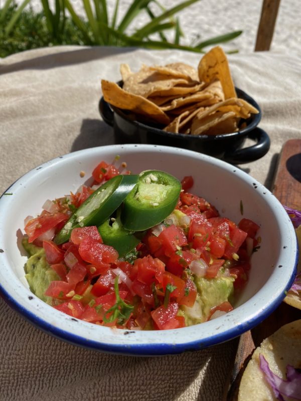 Villa Pescadores Tulum Beach Club Bar Food