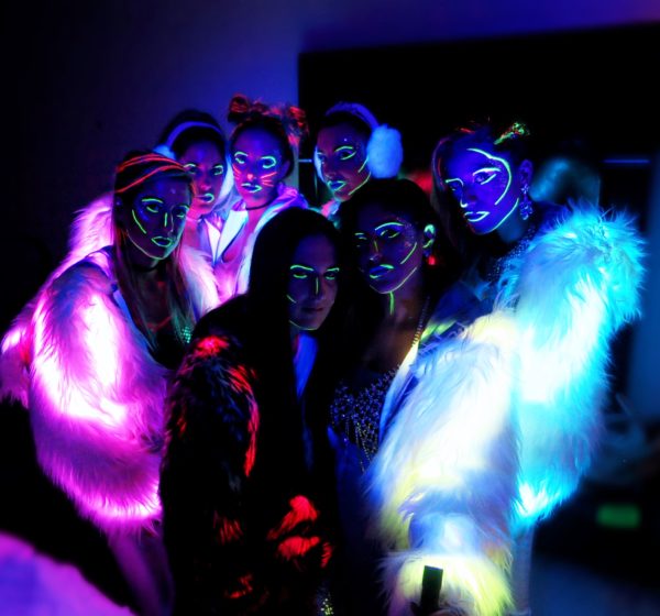 led fur coats