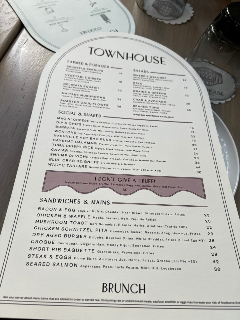 Detroit Eats - TownHouse Brunch