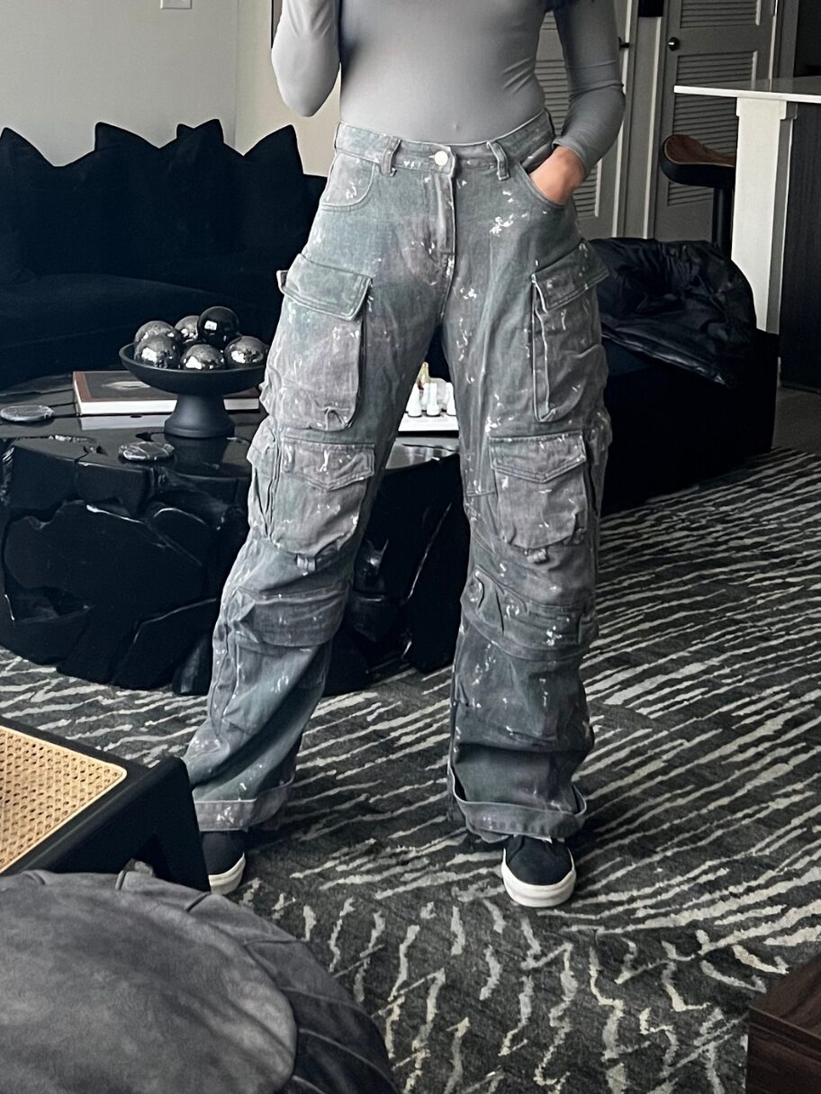 Baggy Camo Cargo Pants