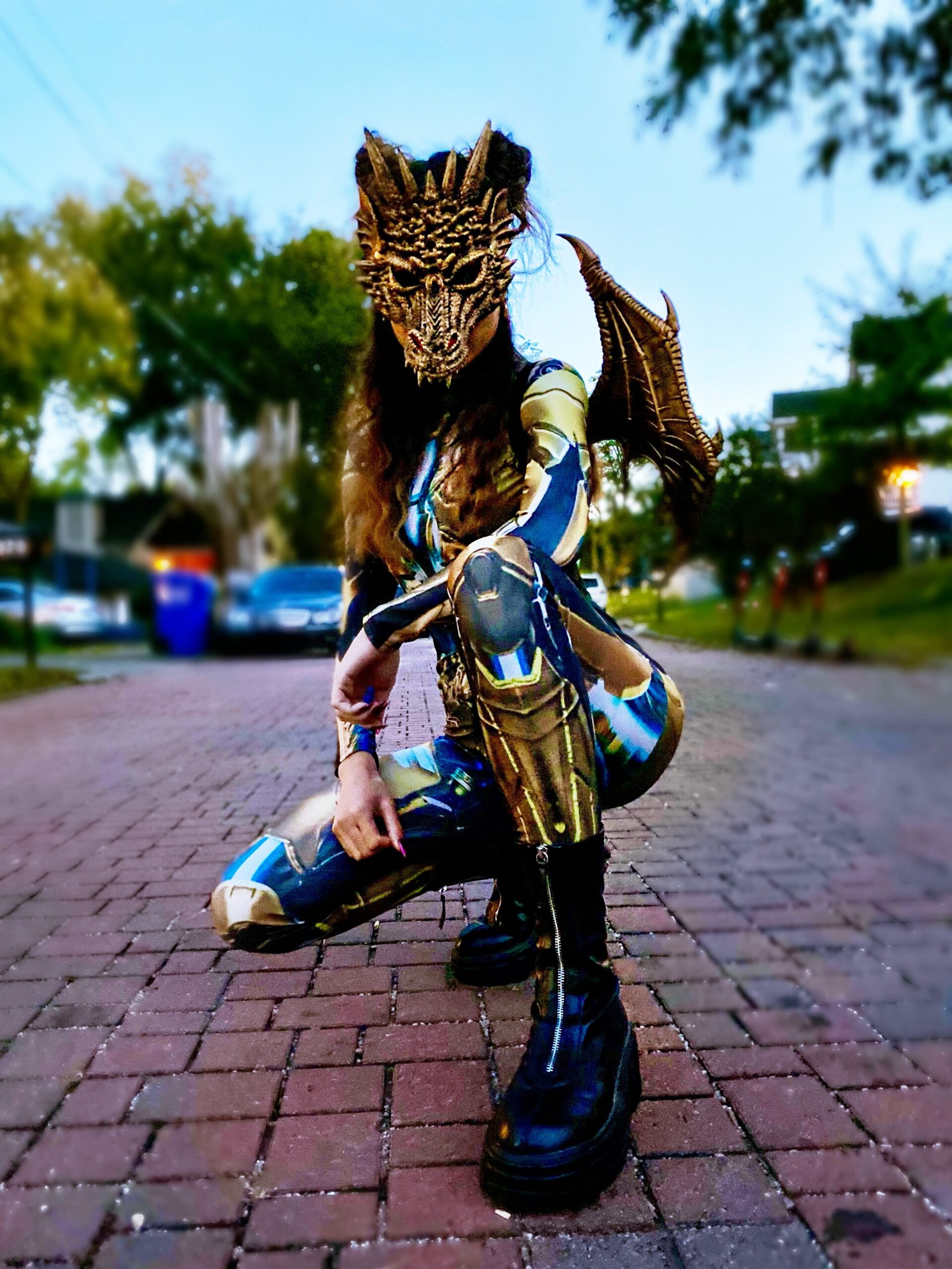 Halloween Dragon Lady Costume